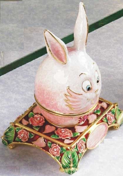 шкатулка ювелирная «Заяц»
ornament box «Hare». Double Win Co