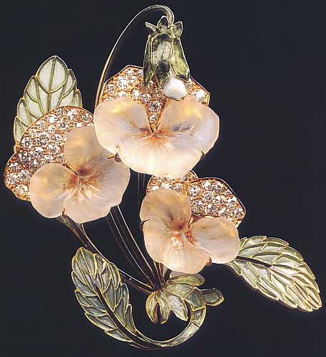 ... 
Flowers by Rene J. Lalique