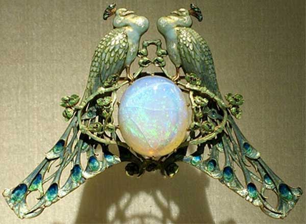 ...  
Two peacocks by Rene J. Lalique