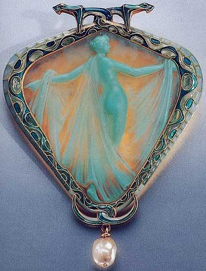 ... 
Girl by Rene J. Lalique